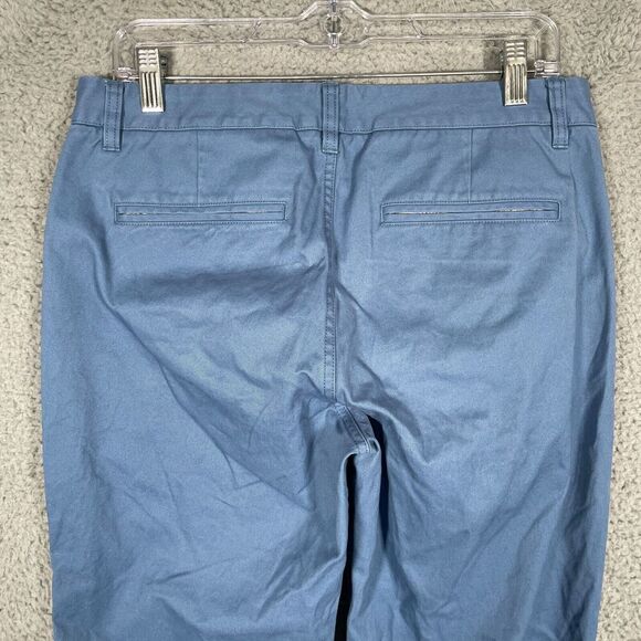 Bonobos Pants Mens 31 x 32 (31x29) Straight Leg Blue Washed Chino Stretch - Picture 7 of 11